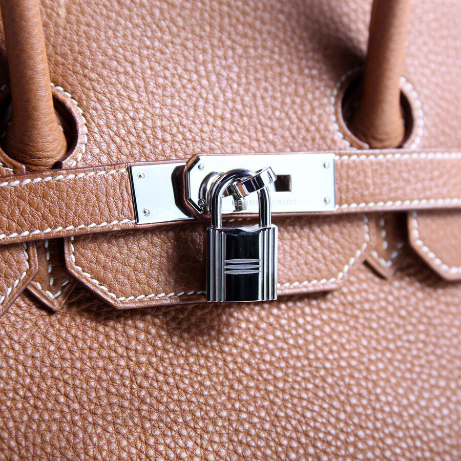 Hermes Birkin 35 Togo 2004 Gold/Gold