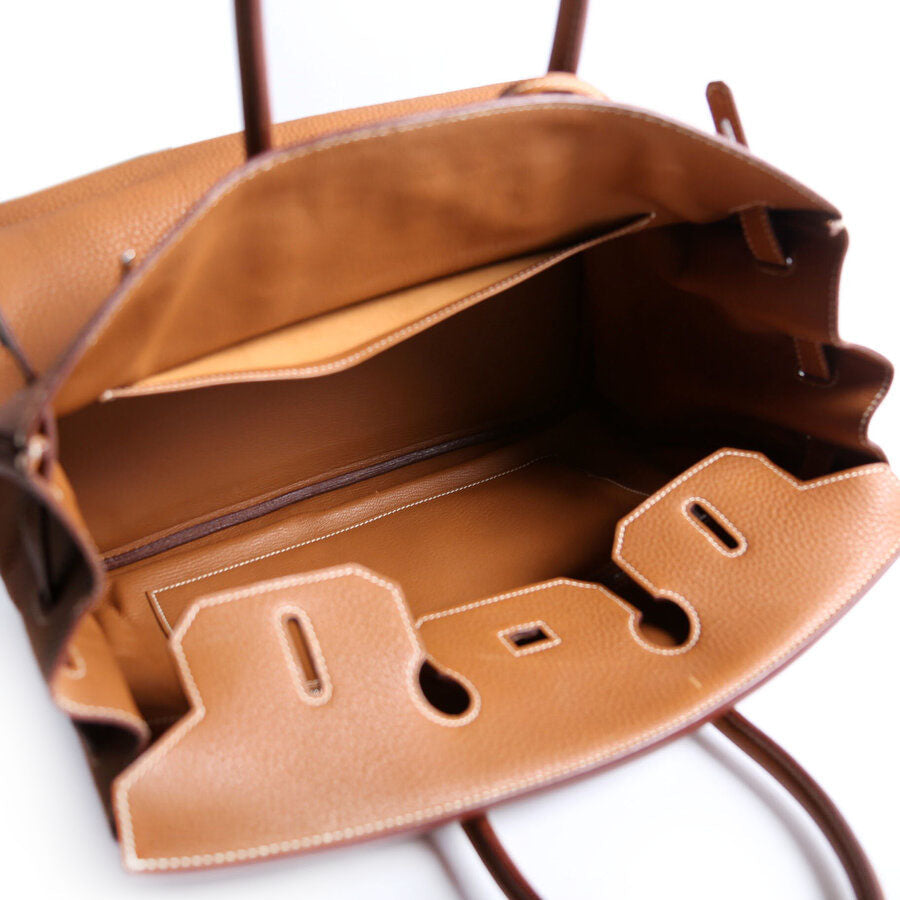 Hermes Birkin 35 Togo 2004 Gold/Gold