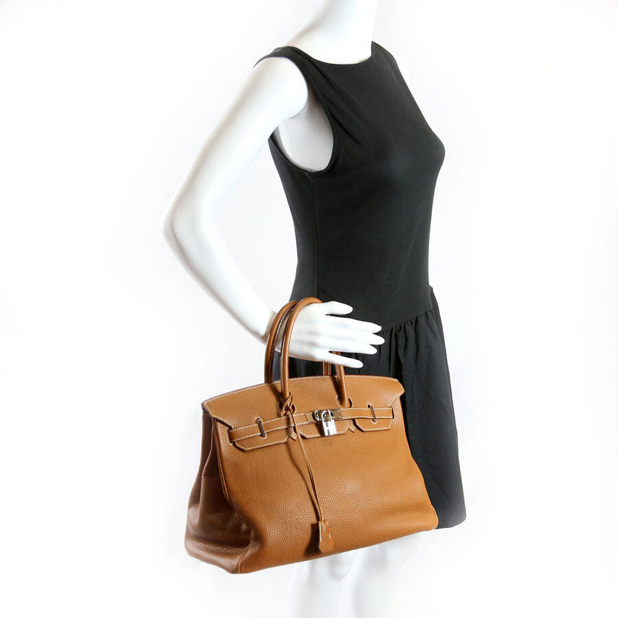 Hermes Birkin 35 Togo 2004 Gold/Gold