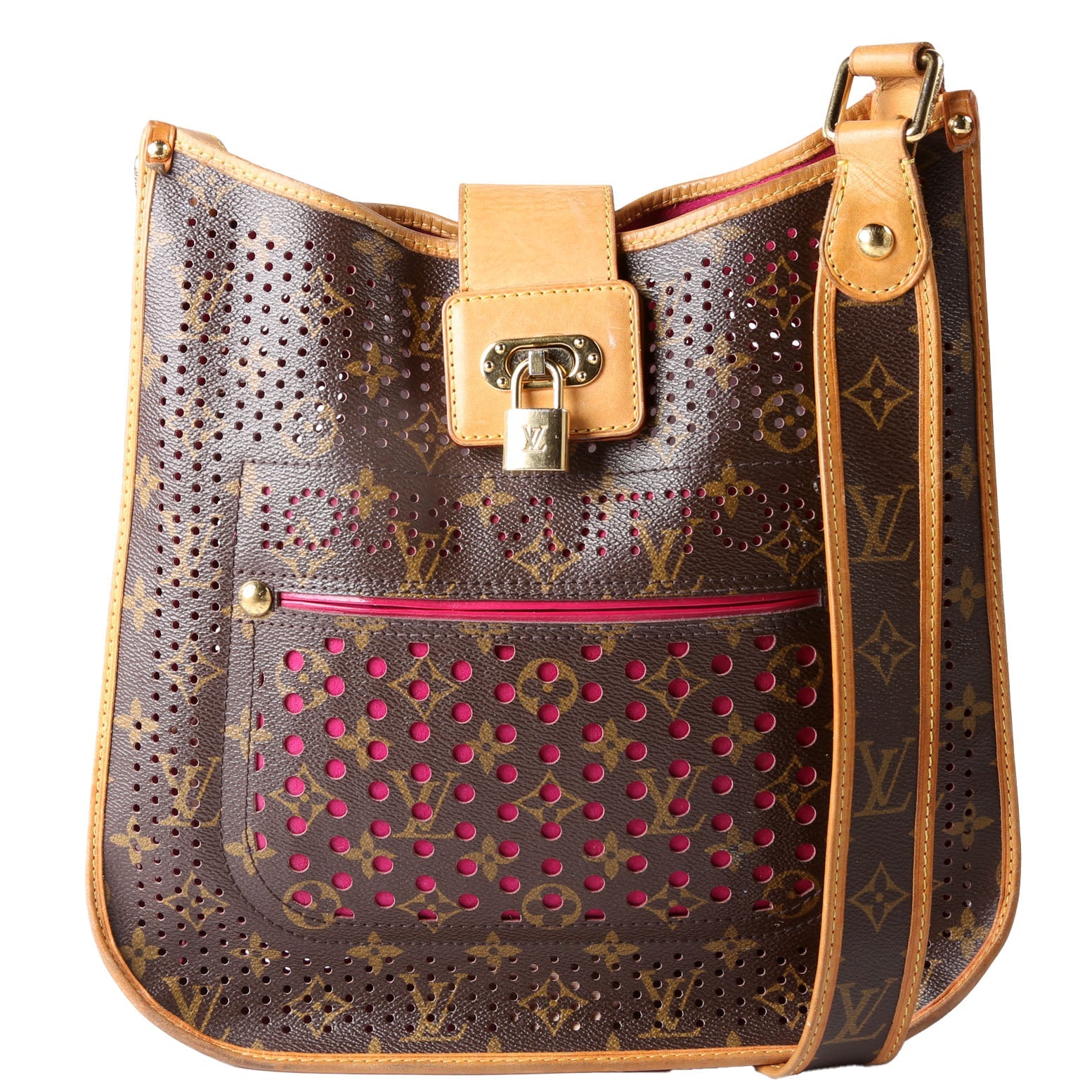 Perforated Musette Monogram