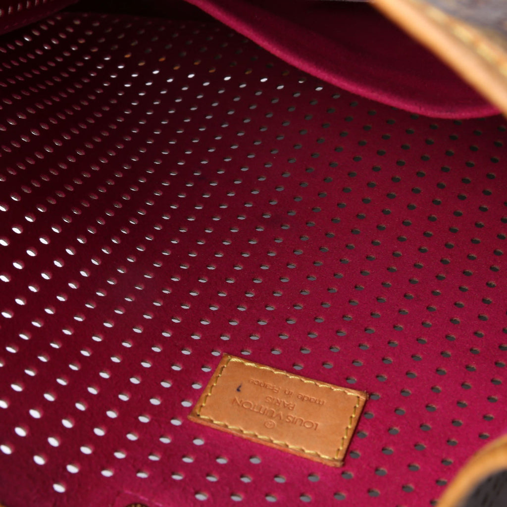 Perforated Musette Monogram