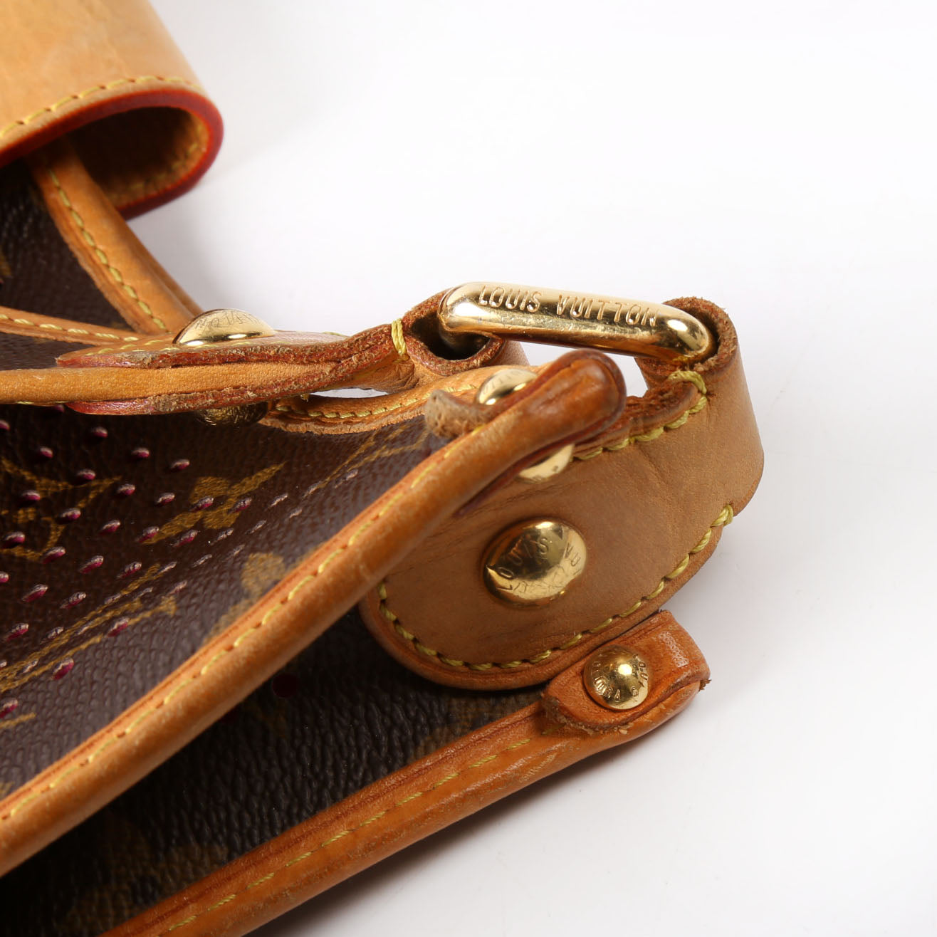 Perforated Musette Monogram