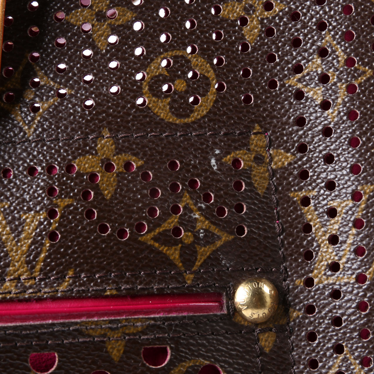 Perforated Musette Monogram
