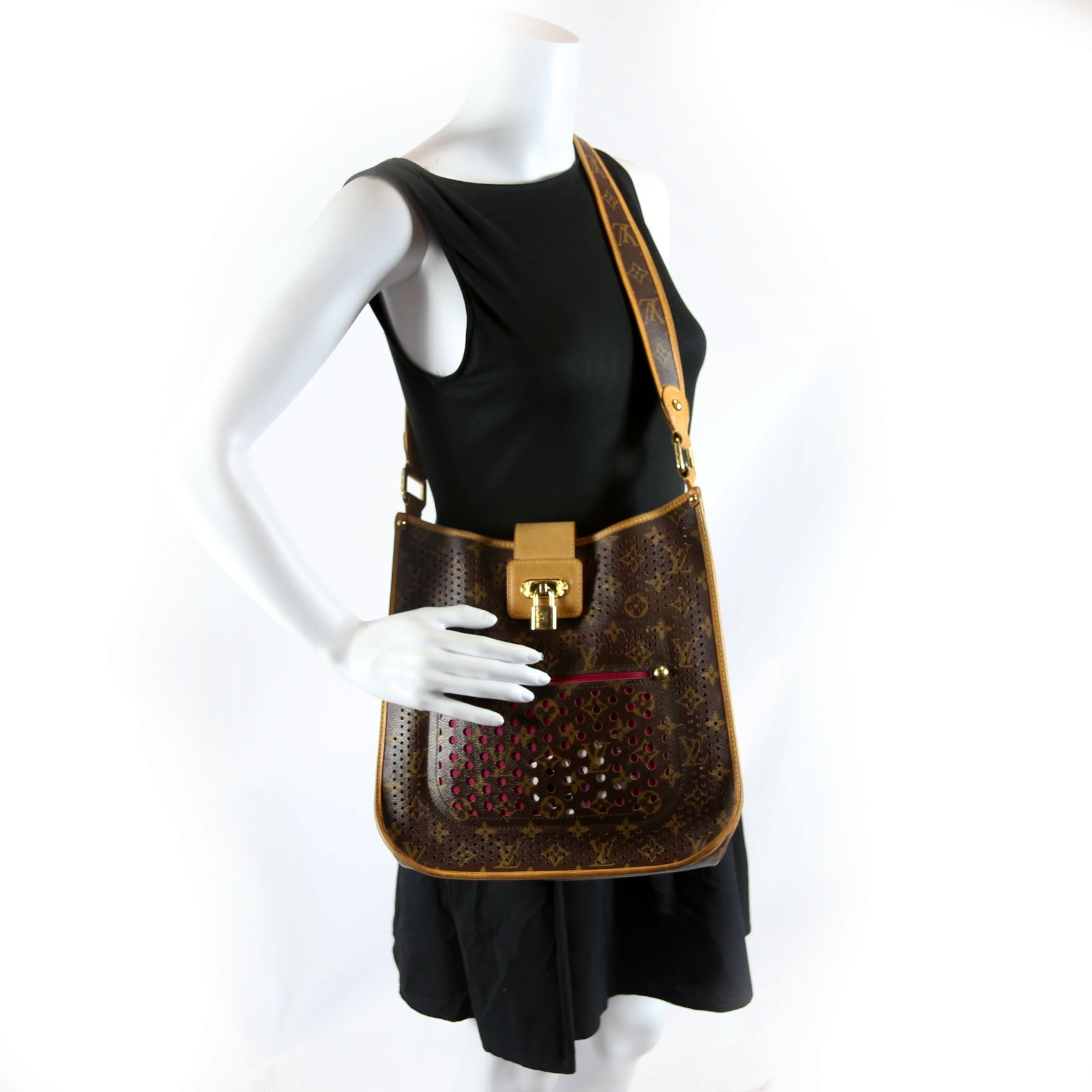 Perforated Musette Monogram