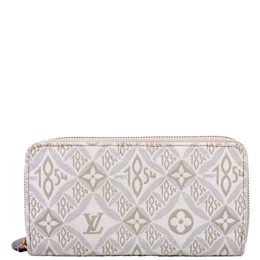 Zippy Wallet Since 1854 Jacquard White/Grey