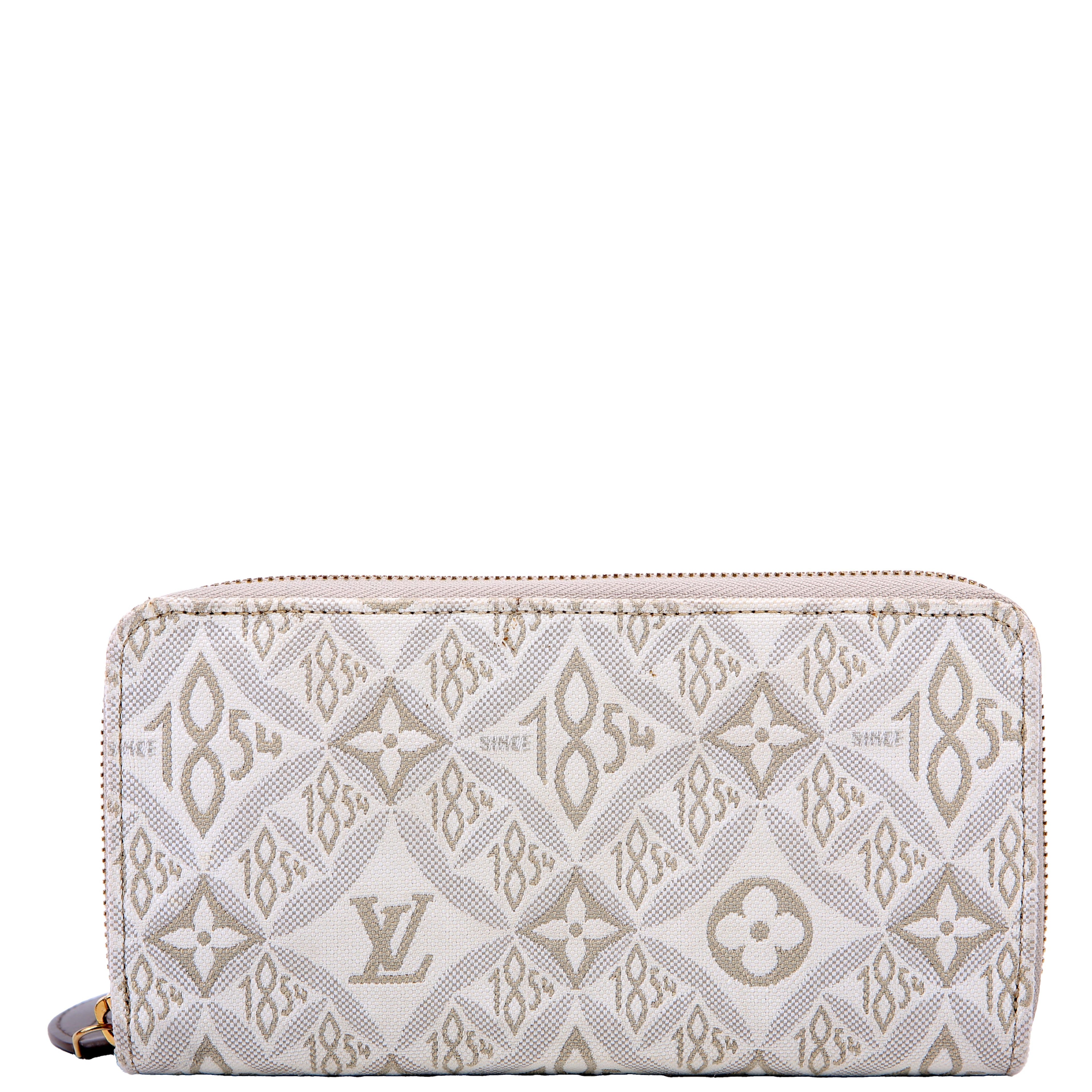 Zippy Wallet Since 1854 Jacquard White/Grey