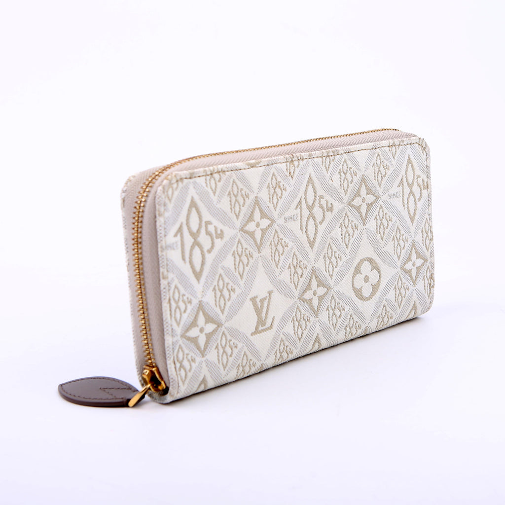 Zippy Wallet Since 1854 Jacquard White/Grey