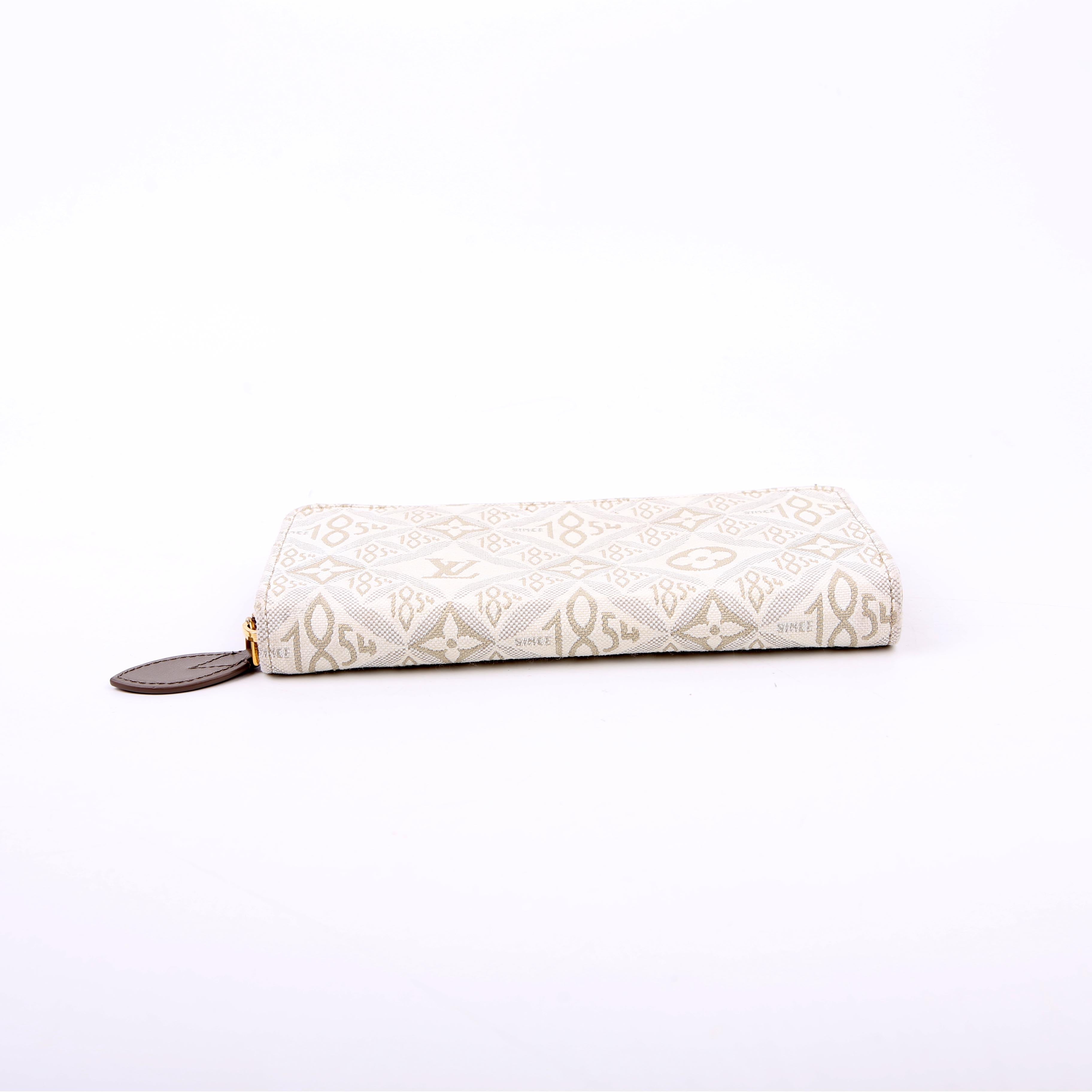 Zippy Wallet Since 1854 Jacquard White/Grey