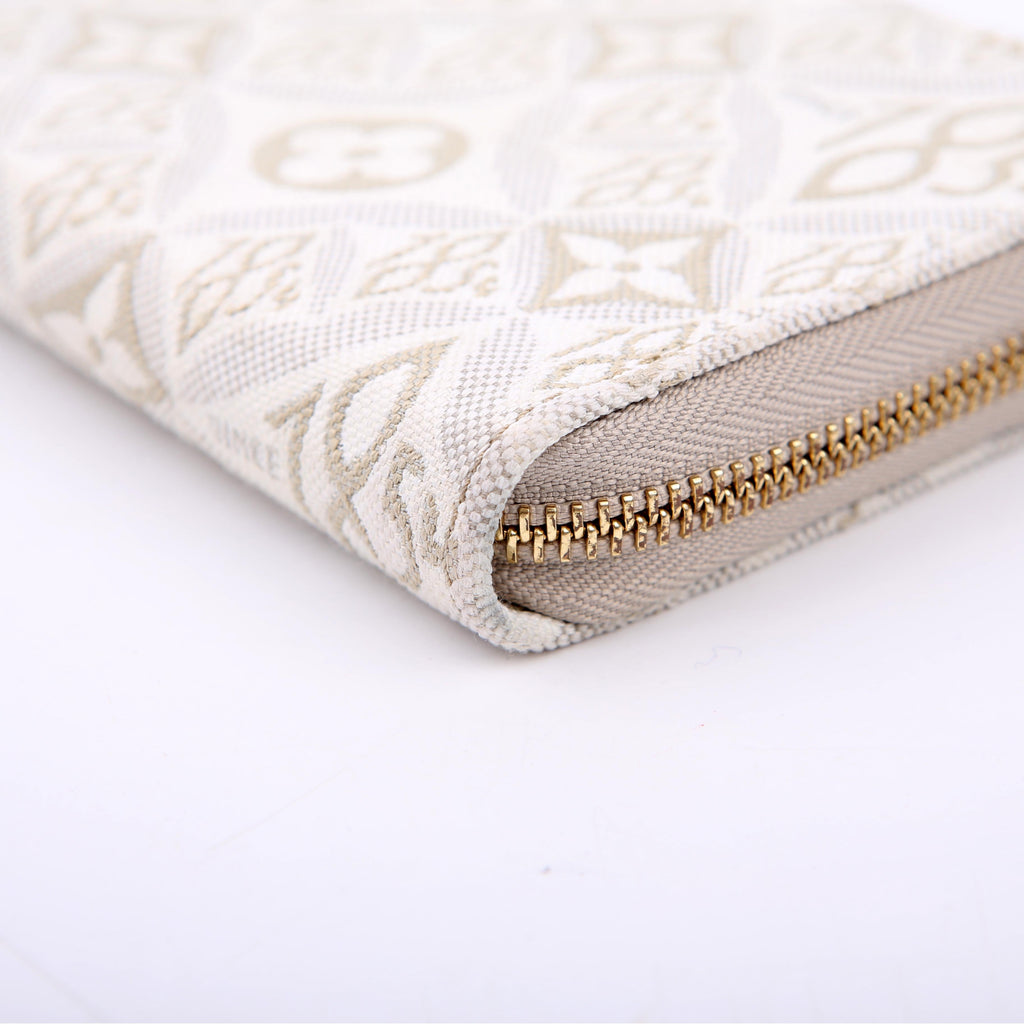 Zippy Wallet Since 1854 Jacquard White/Grey