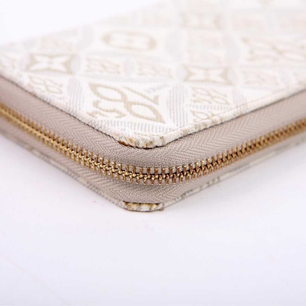 Zippy Wallet Since 1854 Jacquard White/Grey