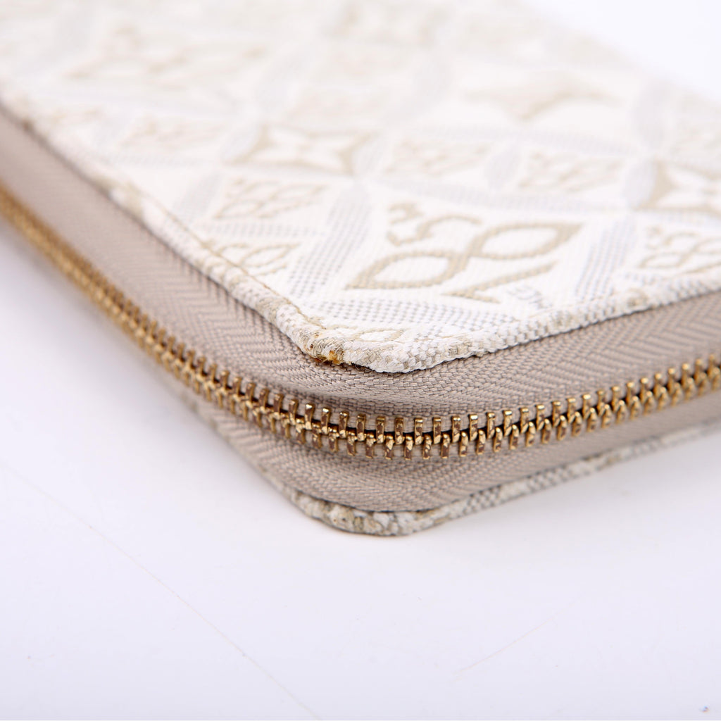 Zippy Wallet Since 1854 Jacquard White/Grey