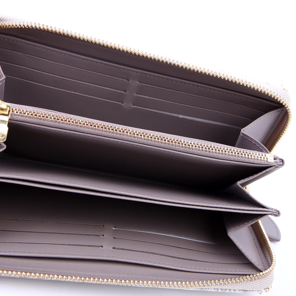 Zippy Wallet Since 1854 Jacquard White/Grey