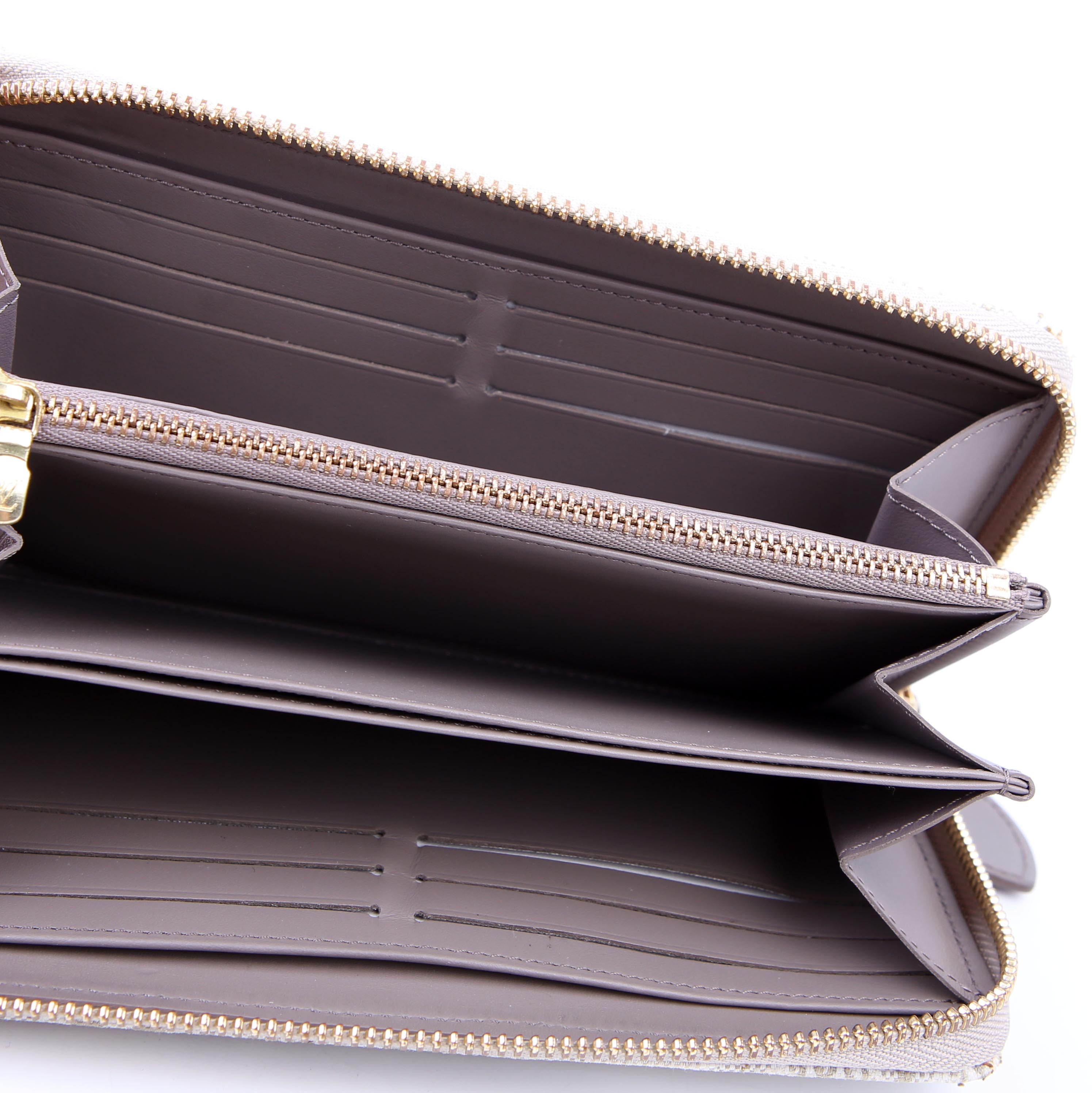 Zippy Wallet Since 1854 Jacquard White/Grey