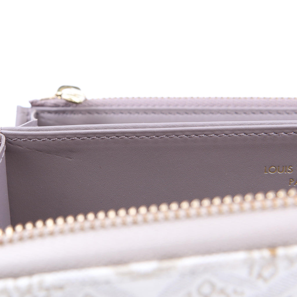 Zippy Wallet Since 1854 Jacquard White/Grey