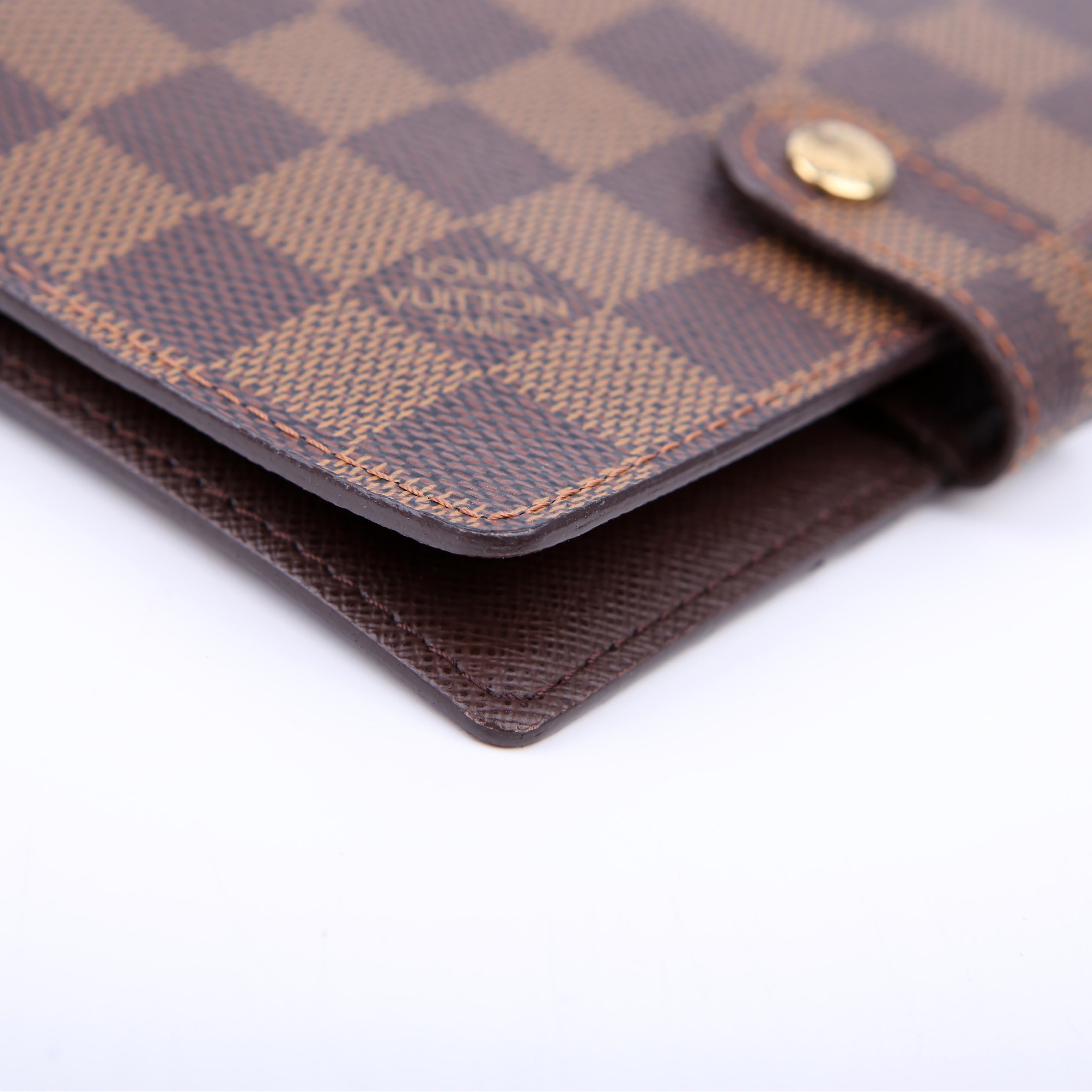 Agenda Small Ring Damier Ebene