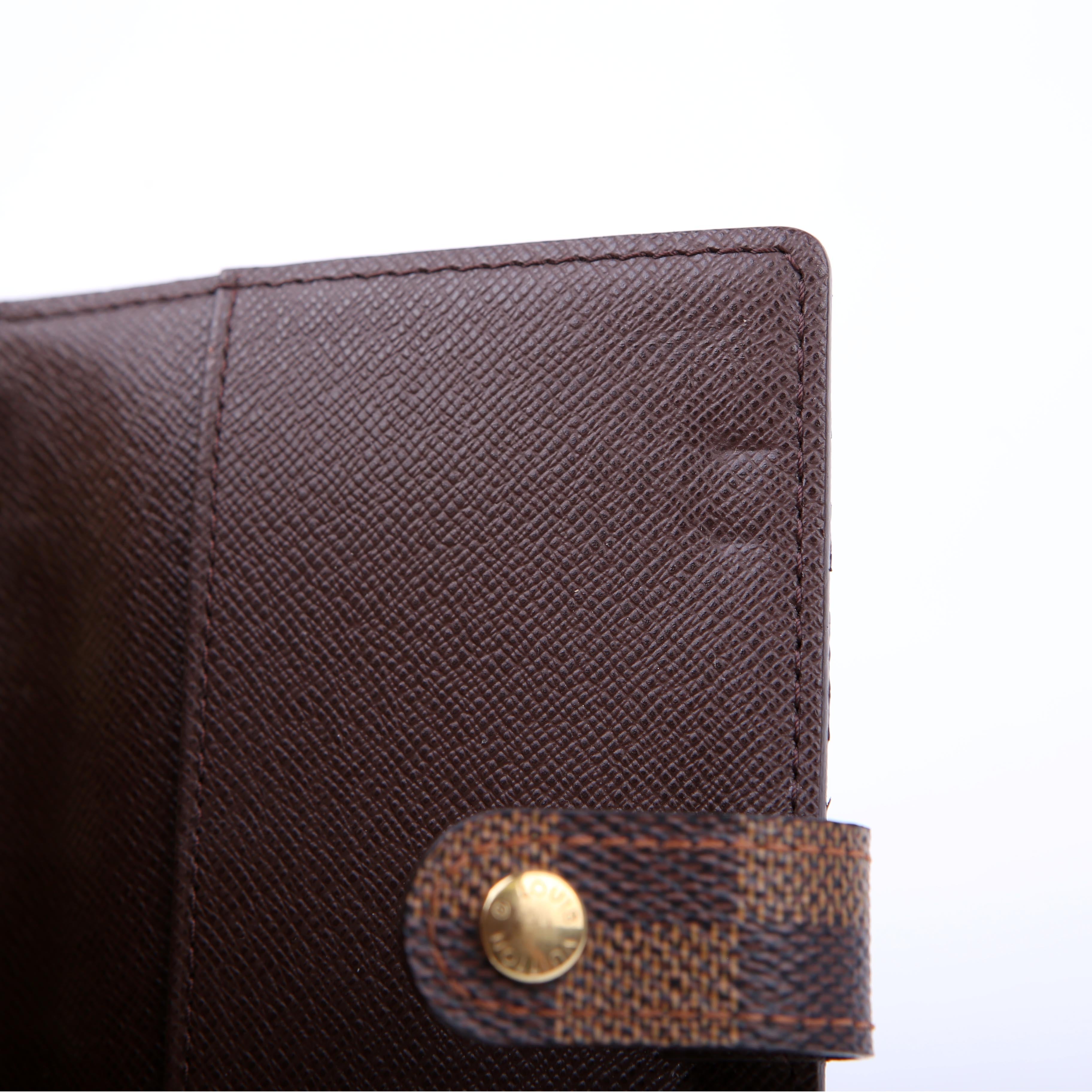 Agenda Small Ring Damier Ebene