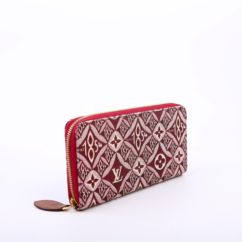 Zippy Wallet Since 1854 Jacquard Burgundy