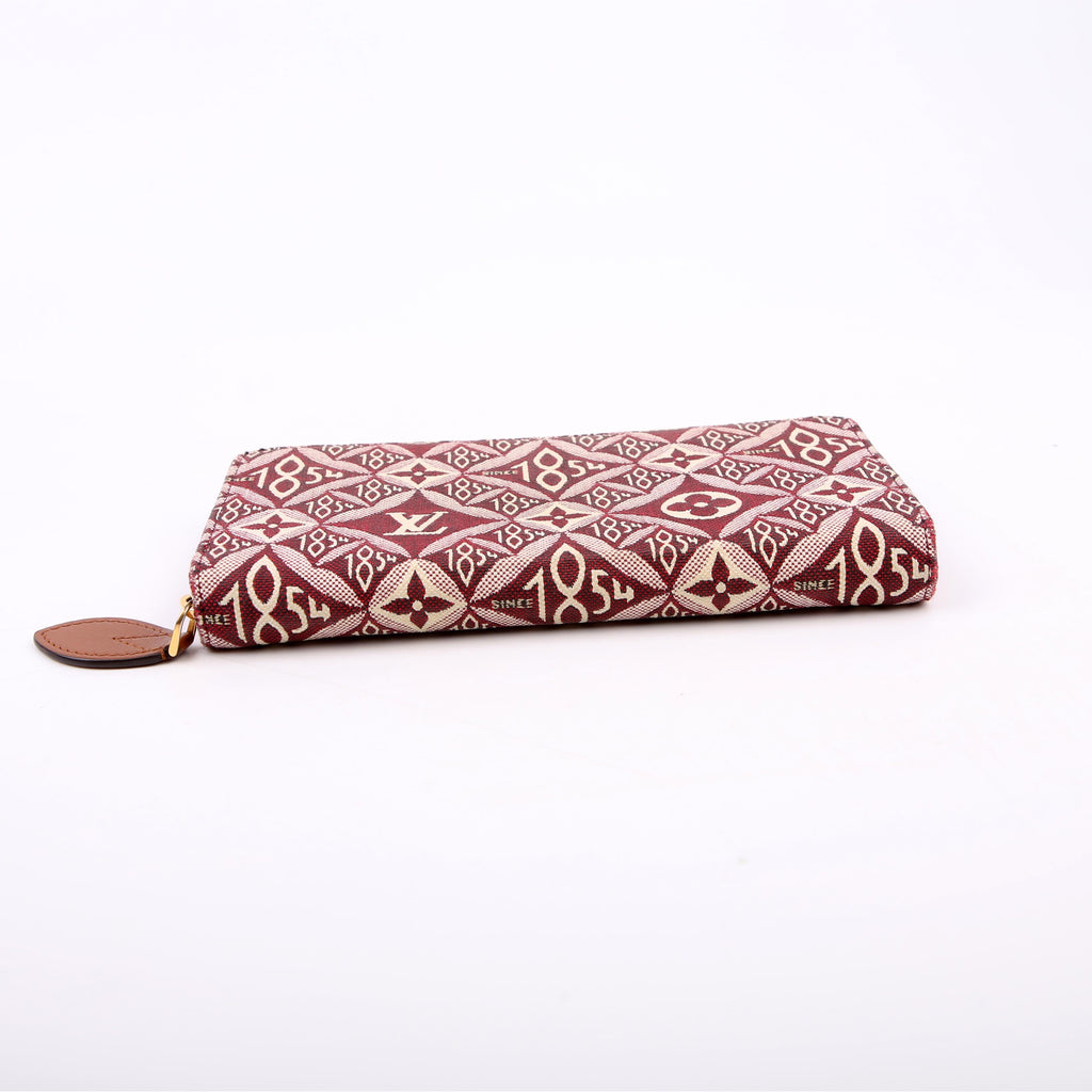 Zippy Wallet Since 1854 Jacquard Burgundy
