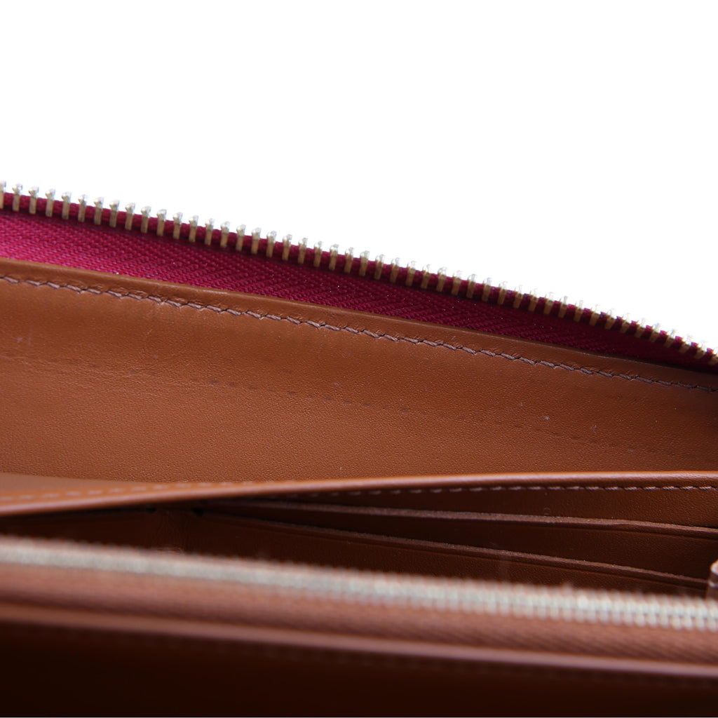 Zippy Wallet Since 1854 Jacquard Burgundy