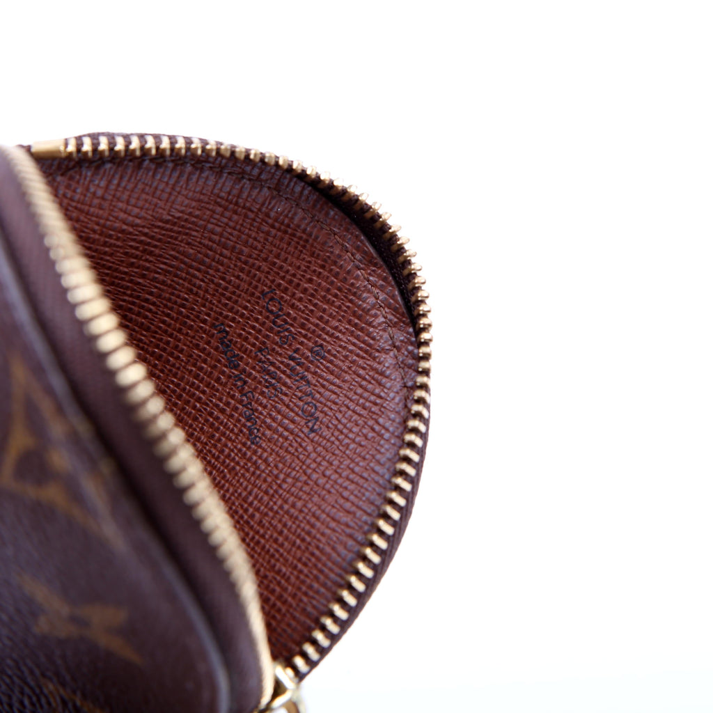 Roun Coin Purse Monogram