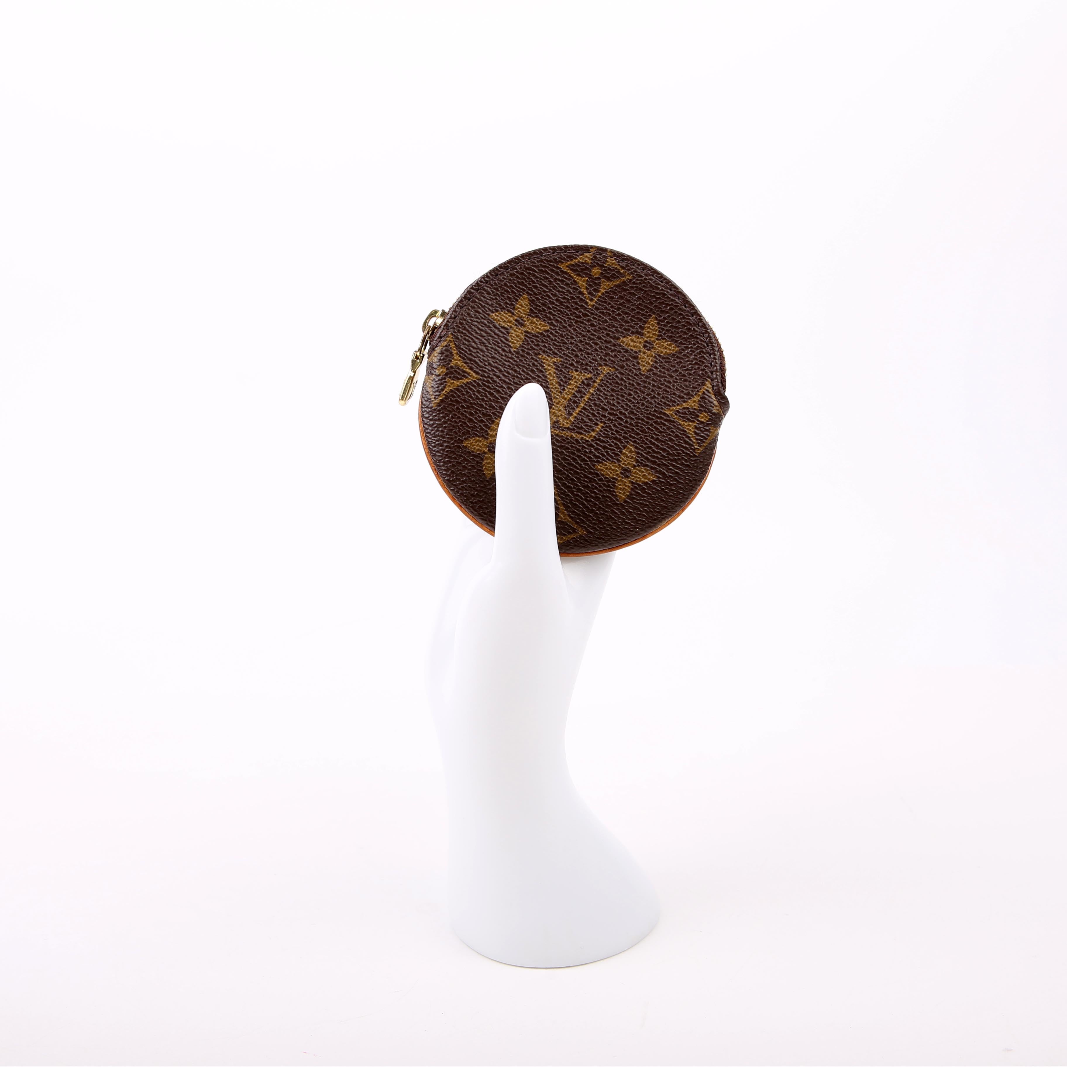 Round Coin Purse Monogram