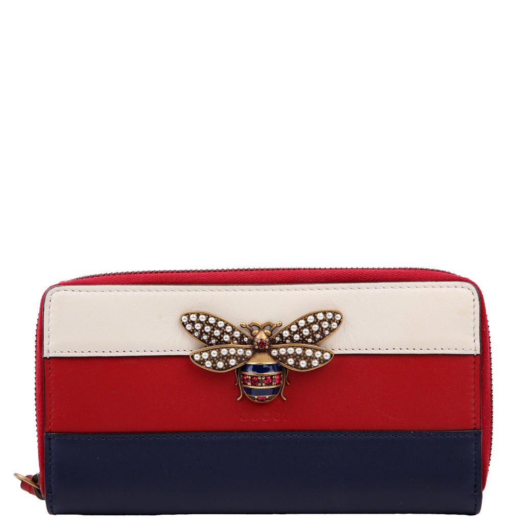 Gucci 476069 Queen Margaret Zip Around Wallet