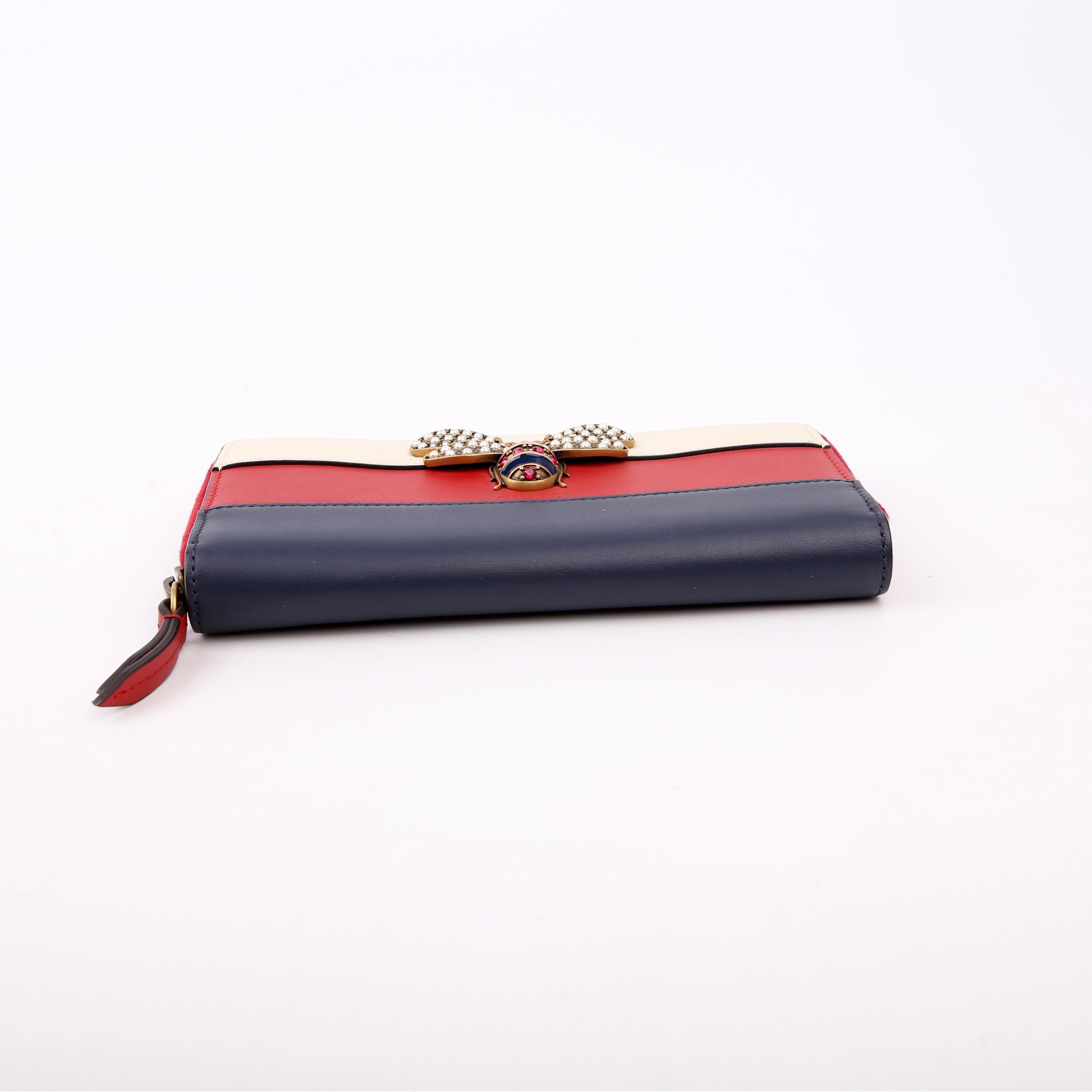 Gucci 476069 Queen Margaret Zip Around Wallet