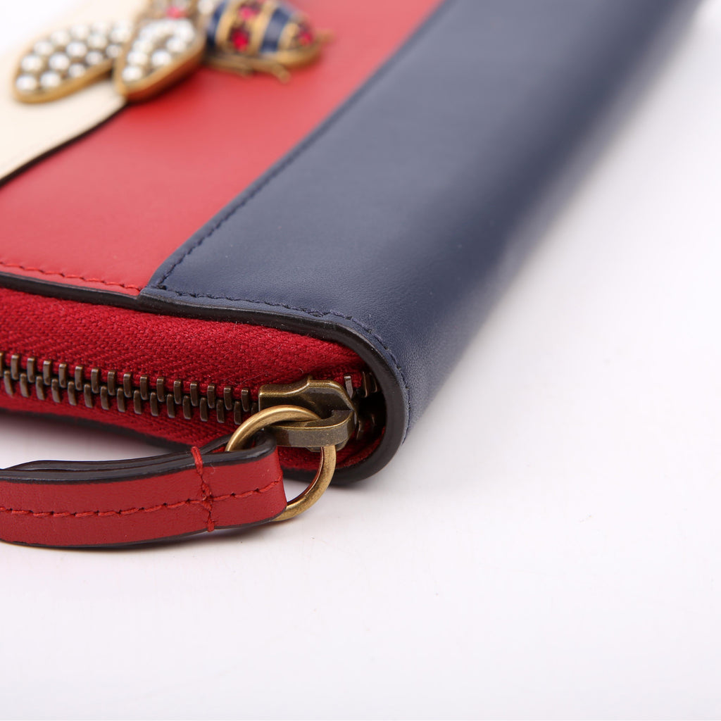 Gucci 476069 Queen Margaret Zip Around Wallet