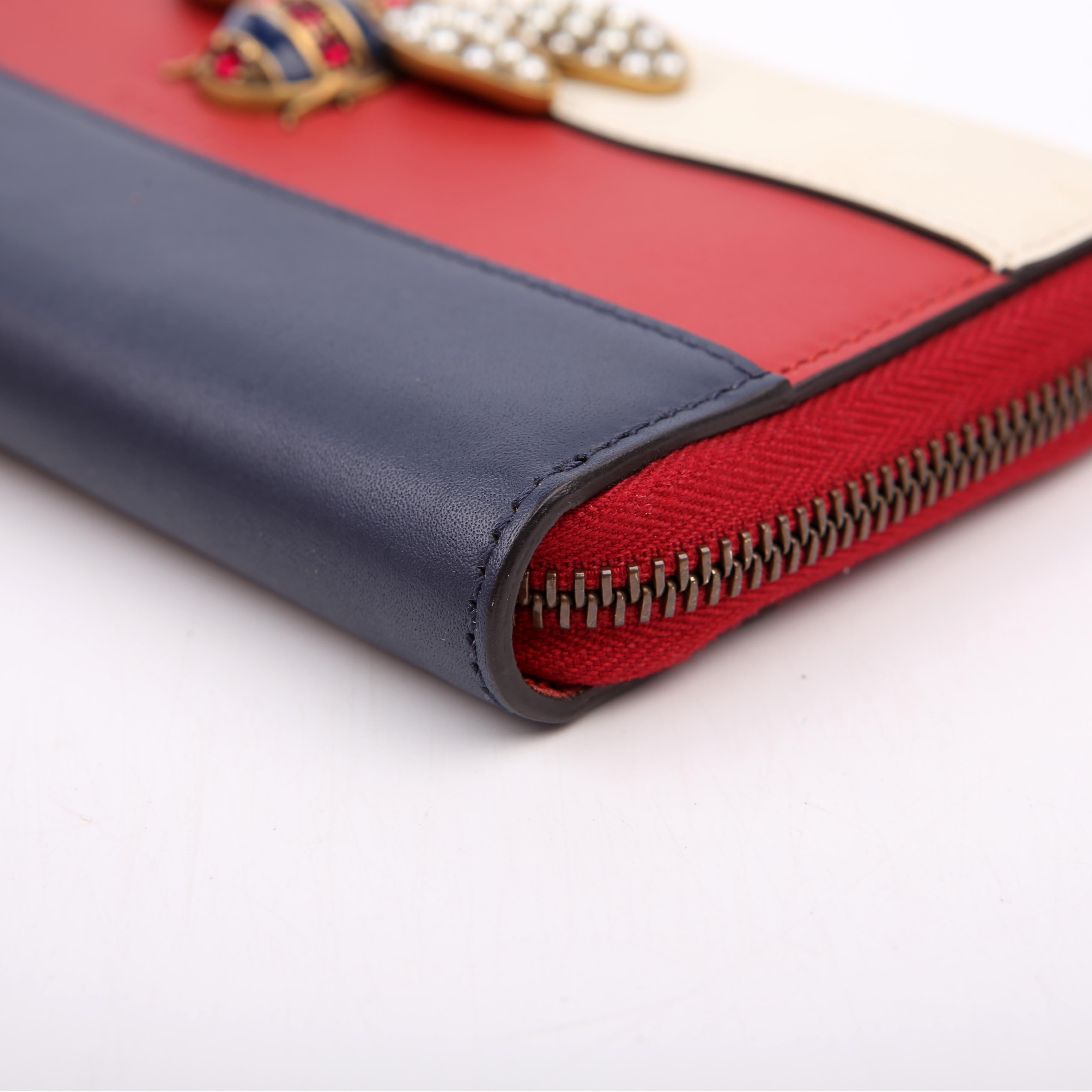 Gucci 476069 Queen Margaret Zip Around Wallet