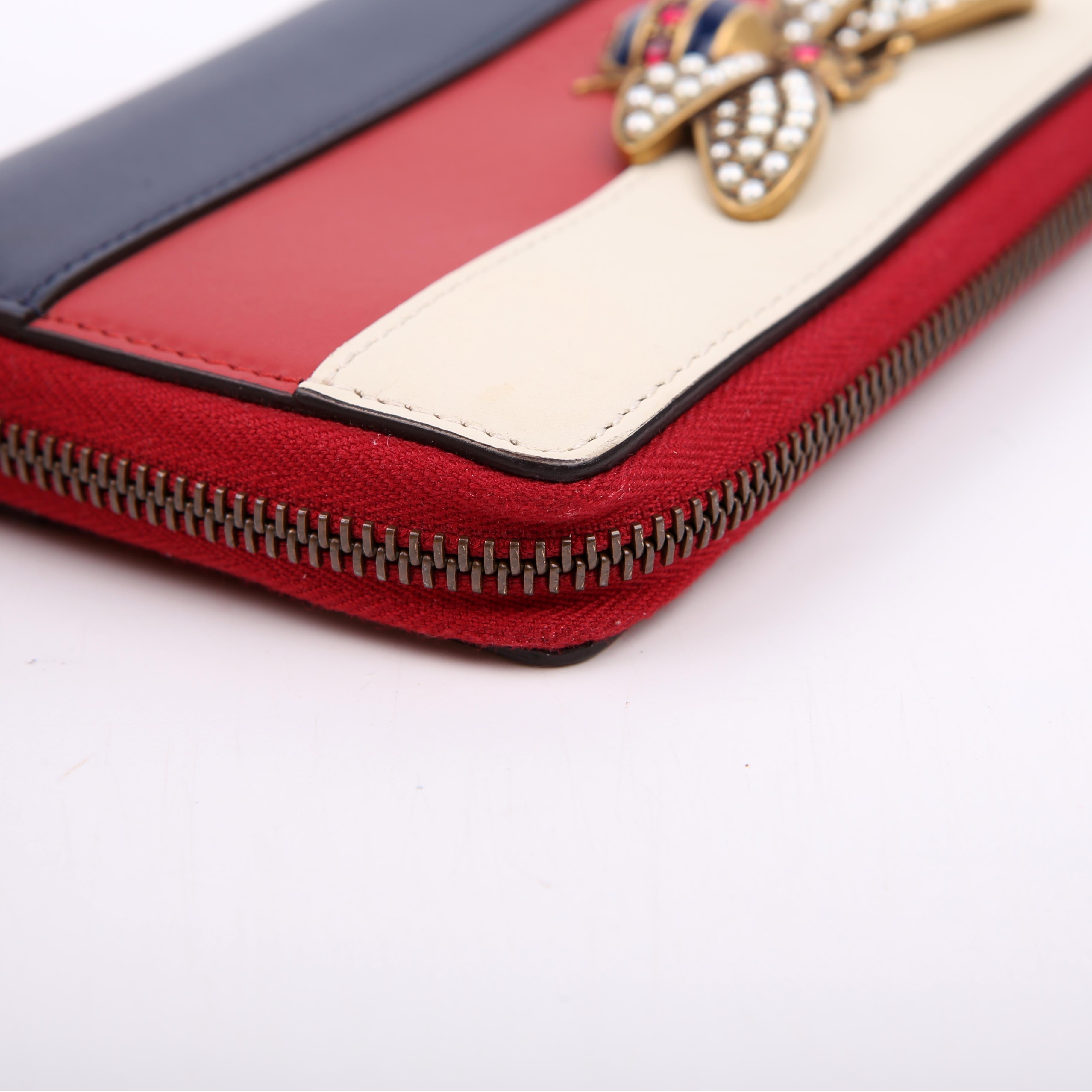 Gucci 476069 Queen Margaret Zip Around Wallet