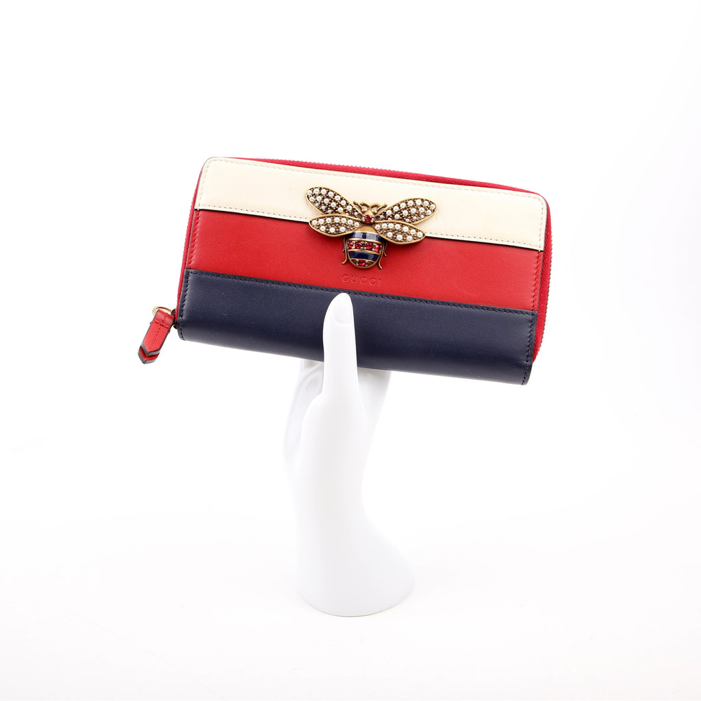 Gucci 476069 Queen Margaret Zip Around Wallet