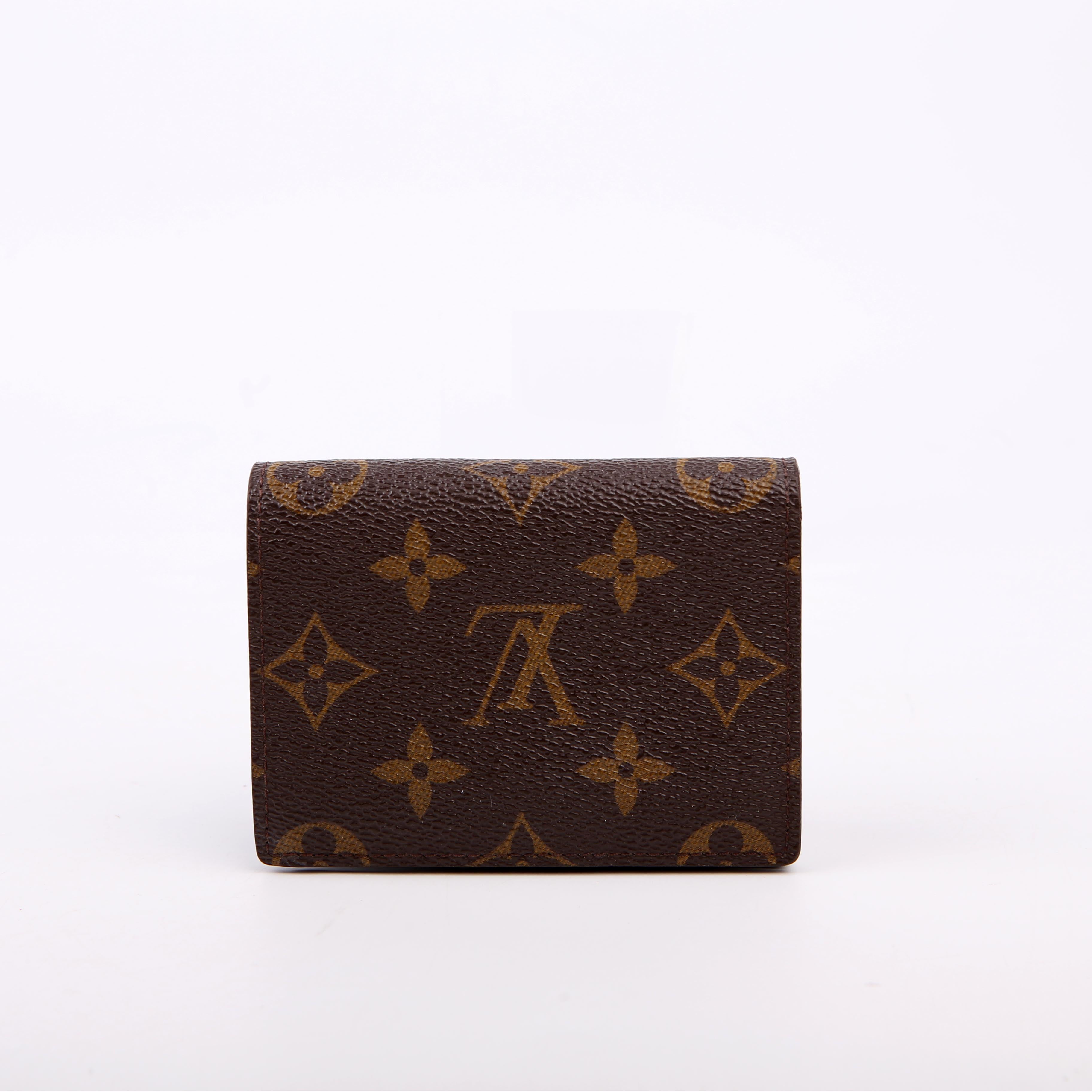 Marie Wallet Monogram Blue