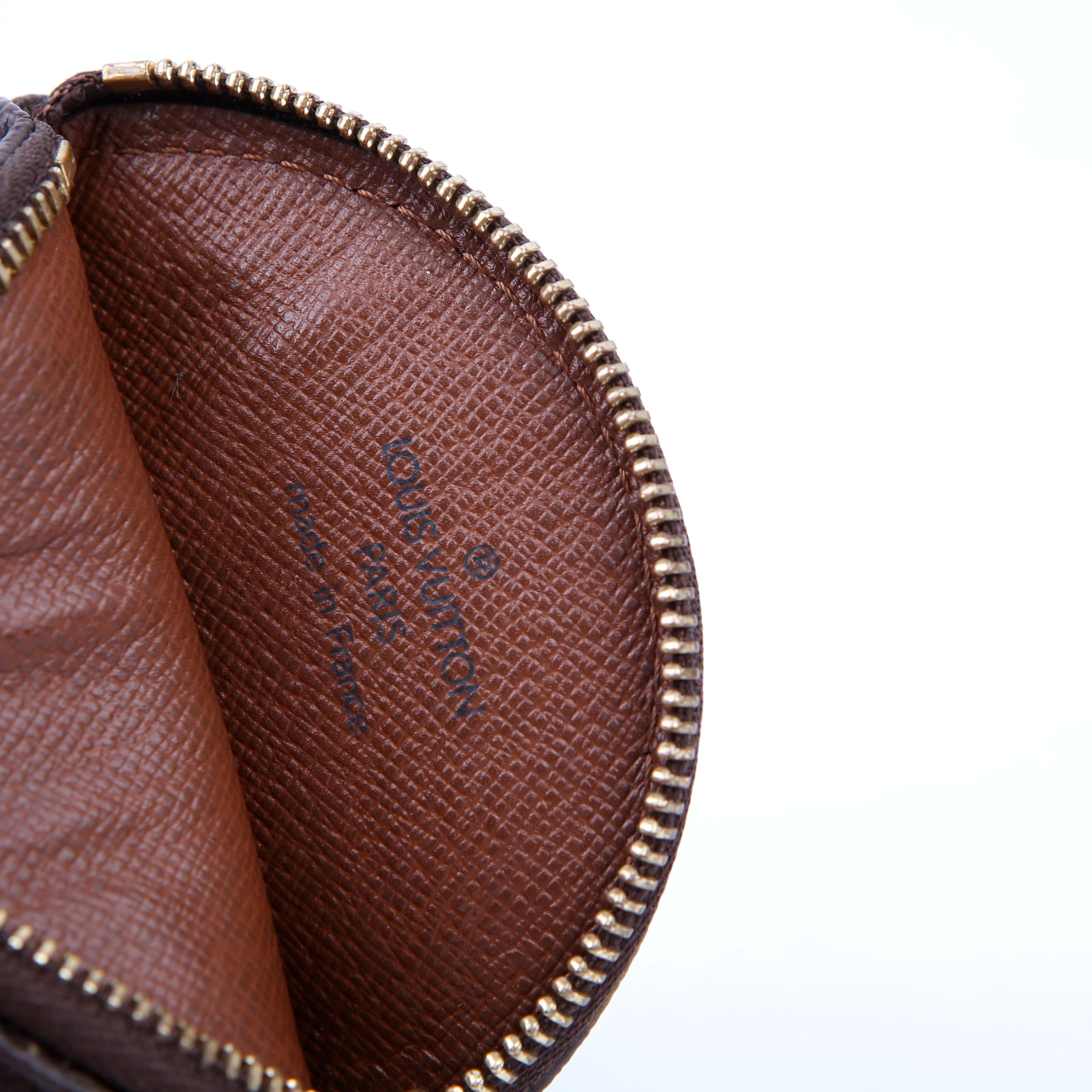 Roun Coin Purse Monogram