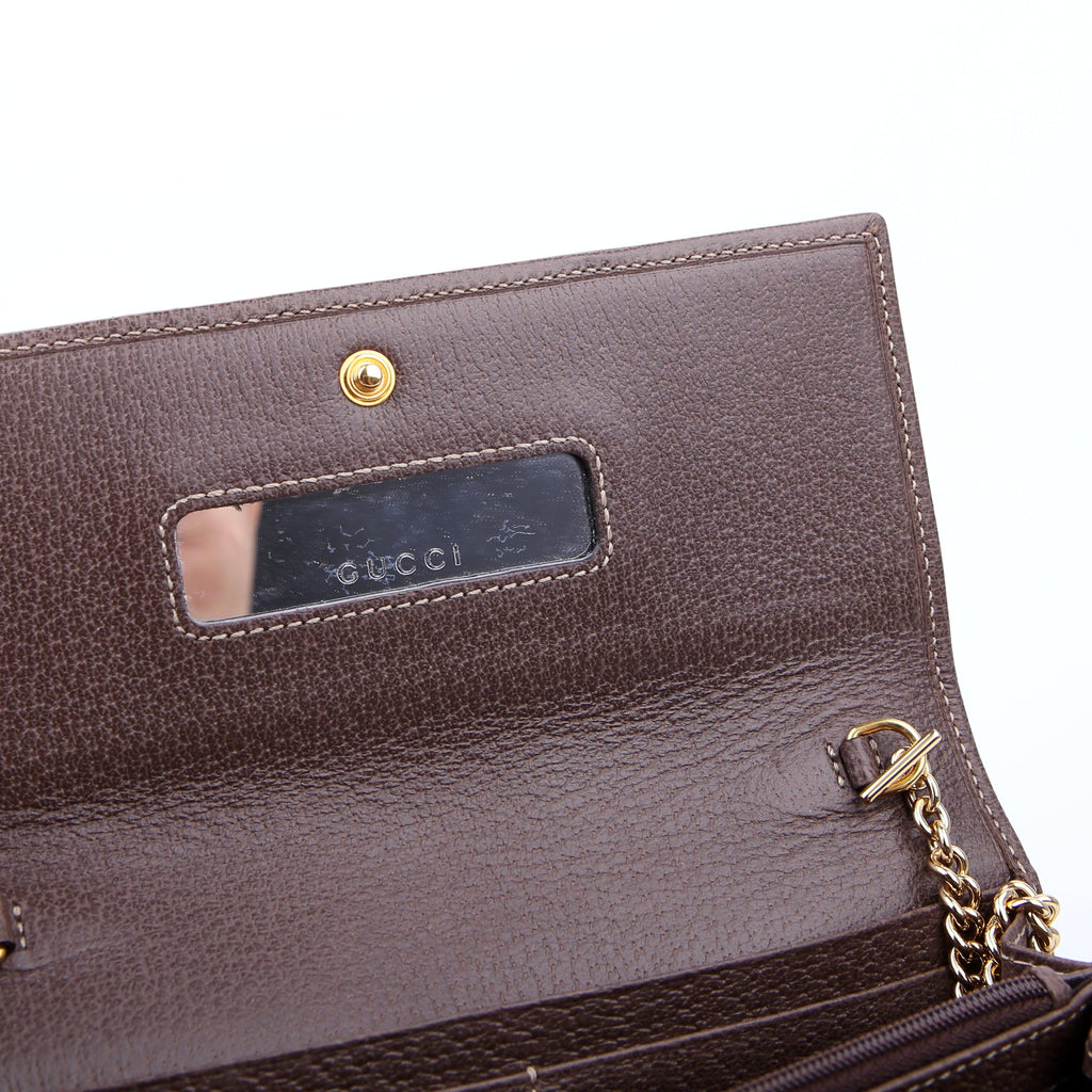Gucci 546592 Ophidia GG Supreme Chain Wallet