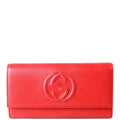 Gucci 598206 Soho Continental Wallet Red