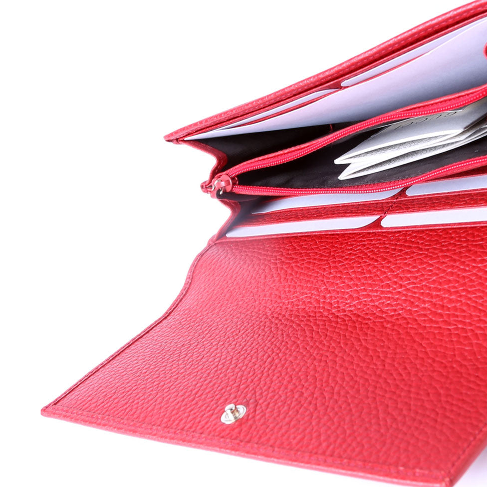 Gucci 598206 Soho Continental Wallet Red