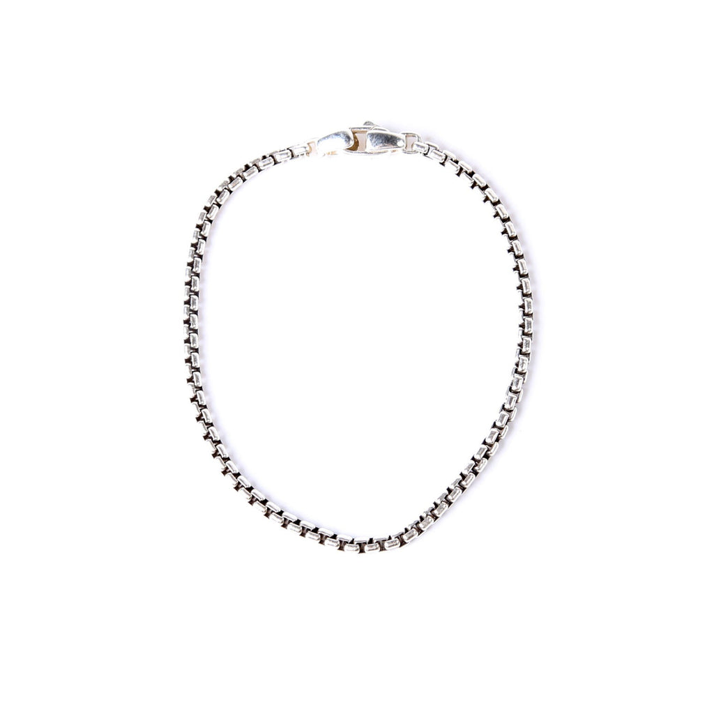 2.6MM Box Chain Bracelet 925