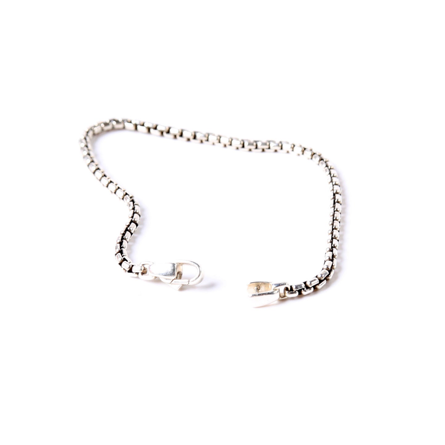 2.6MM Box Chain Bracelet 925