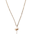 Palm Tree Charm Necklace 925