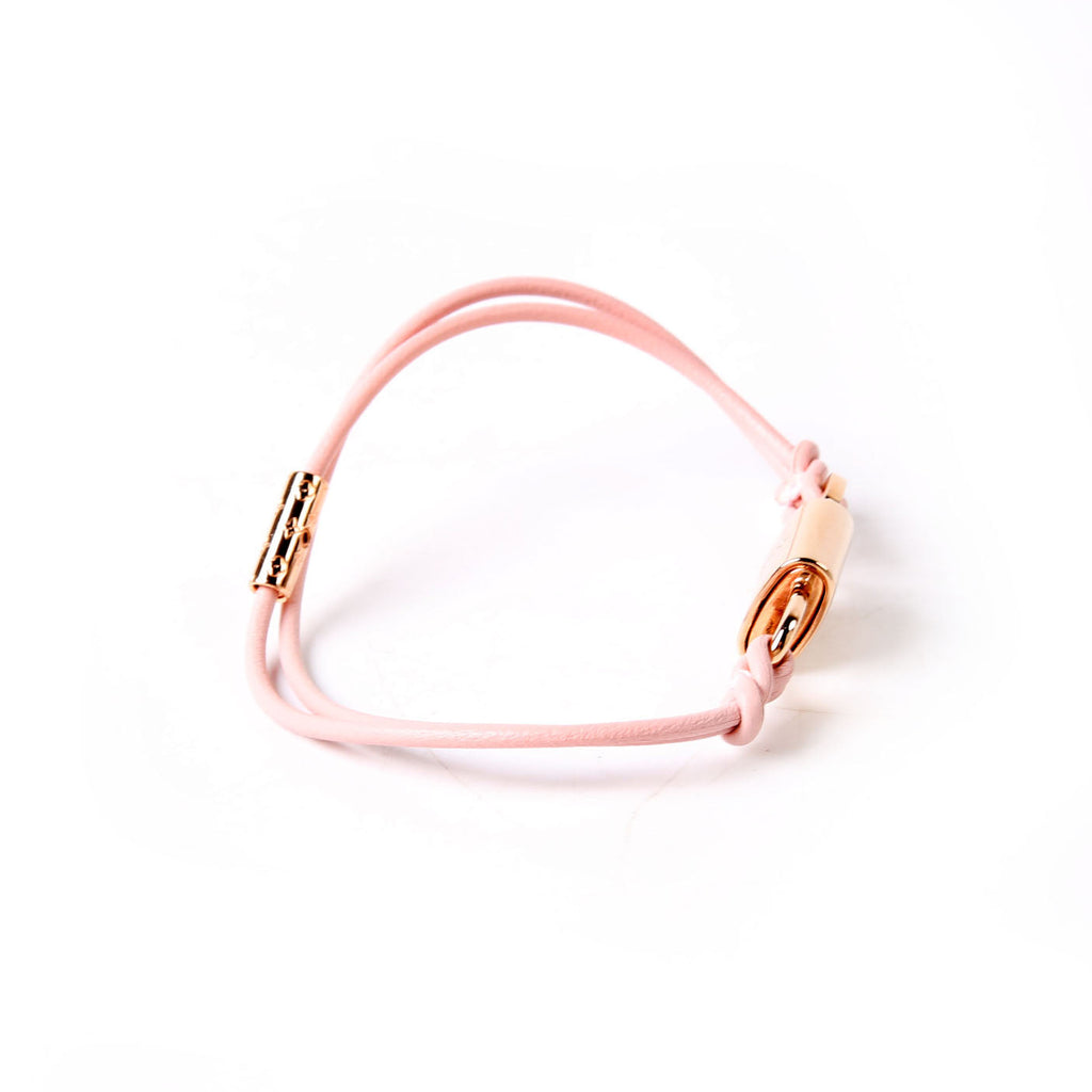 LV Padlock Bracelet Pink/Gold