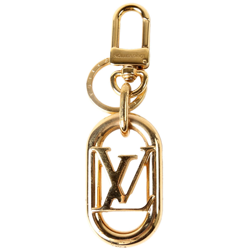 LV Link Key Holder Gold