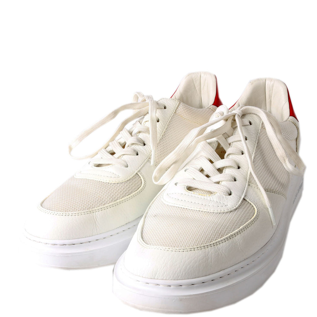 Beverly Hills Sneakers Size 41 (Mens 9.5) White/Red