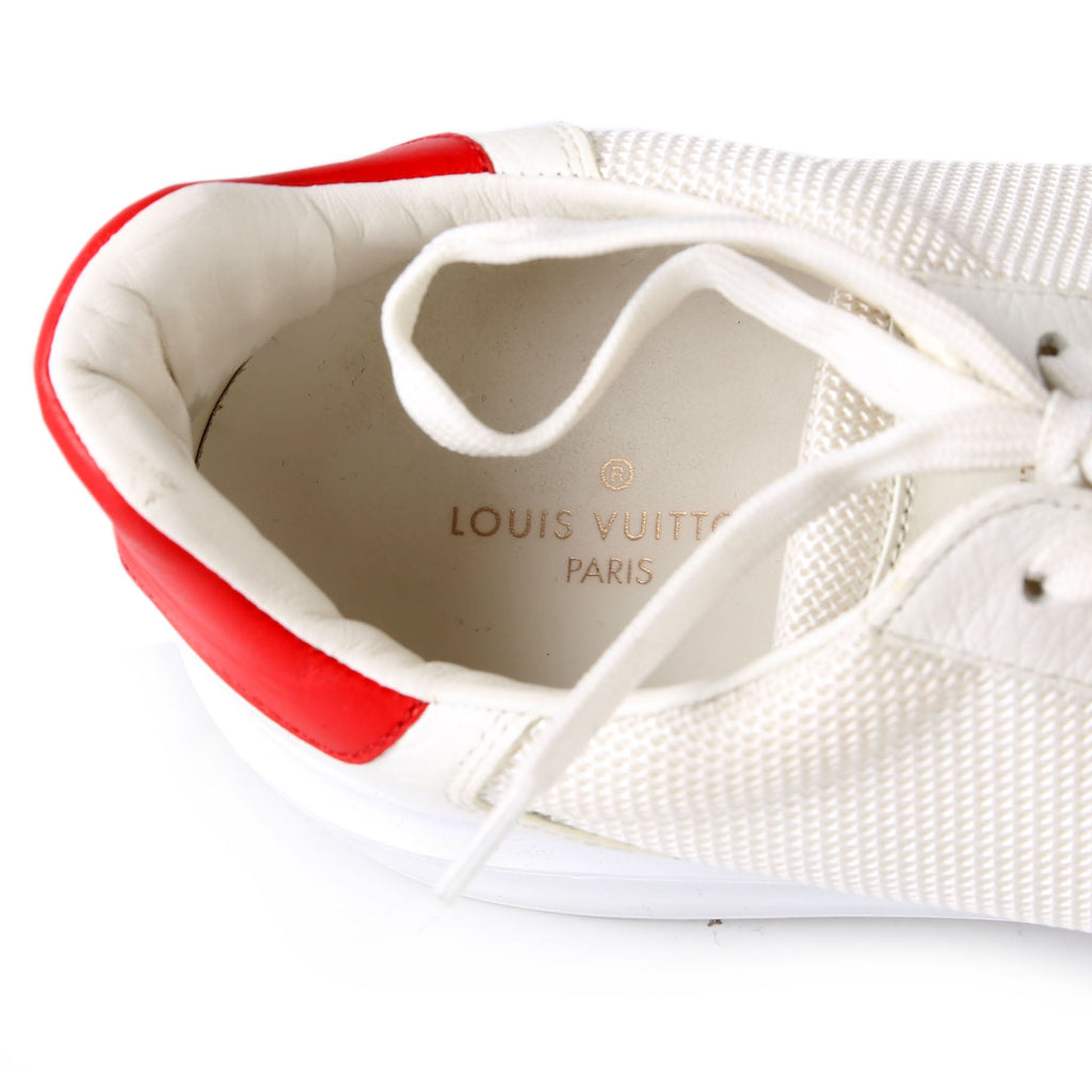 Beverly Hills Sneakers Size 41 (Mens 9.5) White/Red