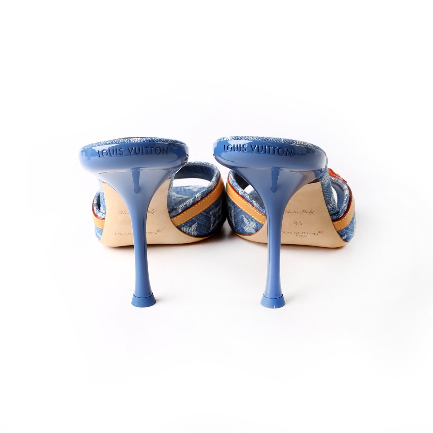 6AM Denim Mules Size 41