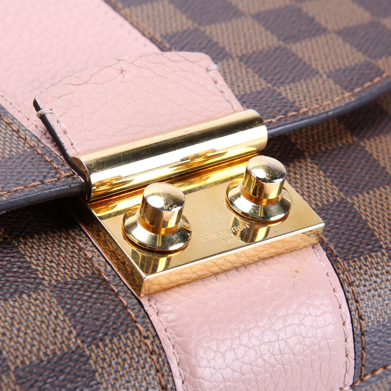 Wight Bag Damier Ebene Pink