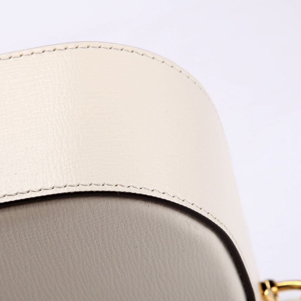 Gucci 658574 1955 Horsebit Mini Bag White