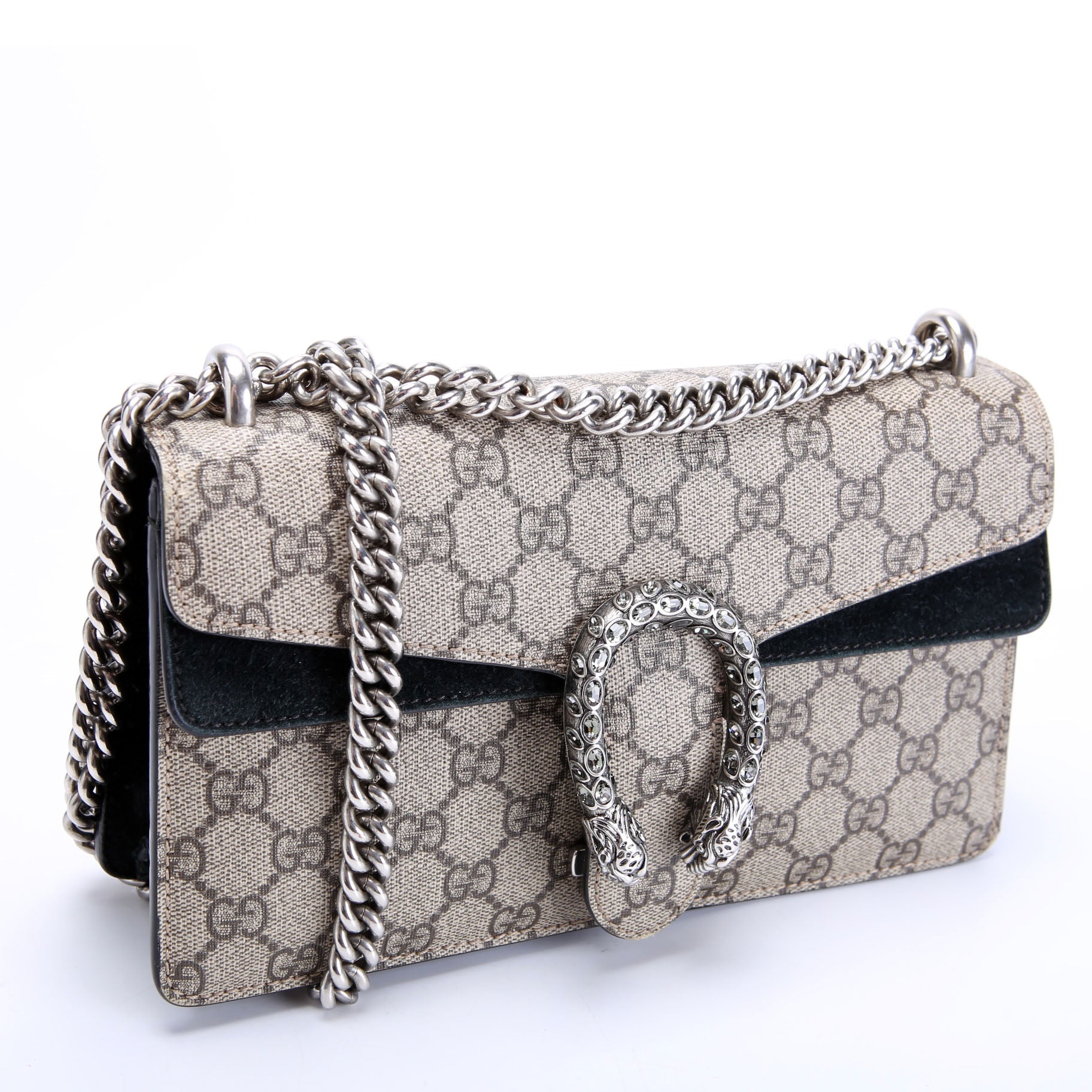 Gucci 499623 Dionysus Small GG Supreme Black