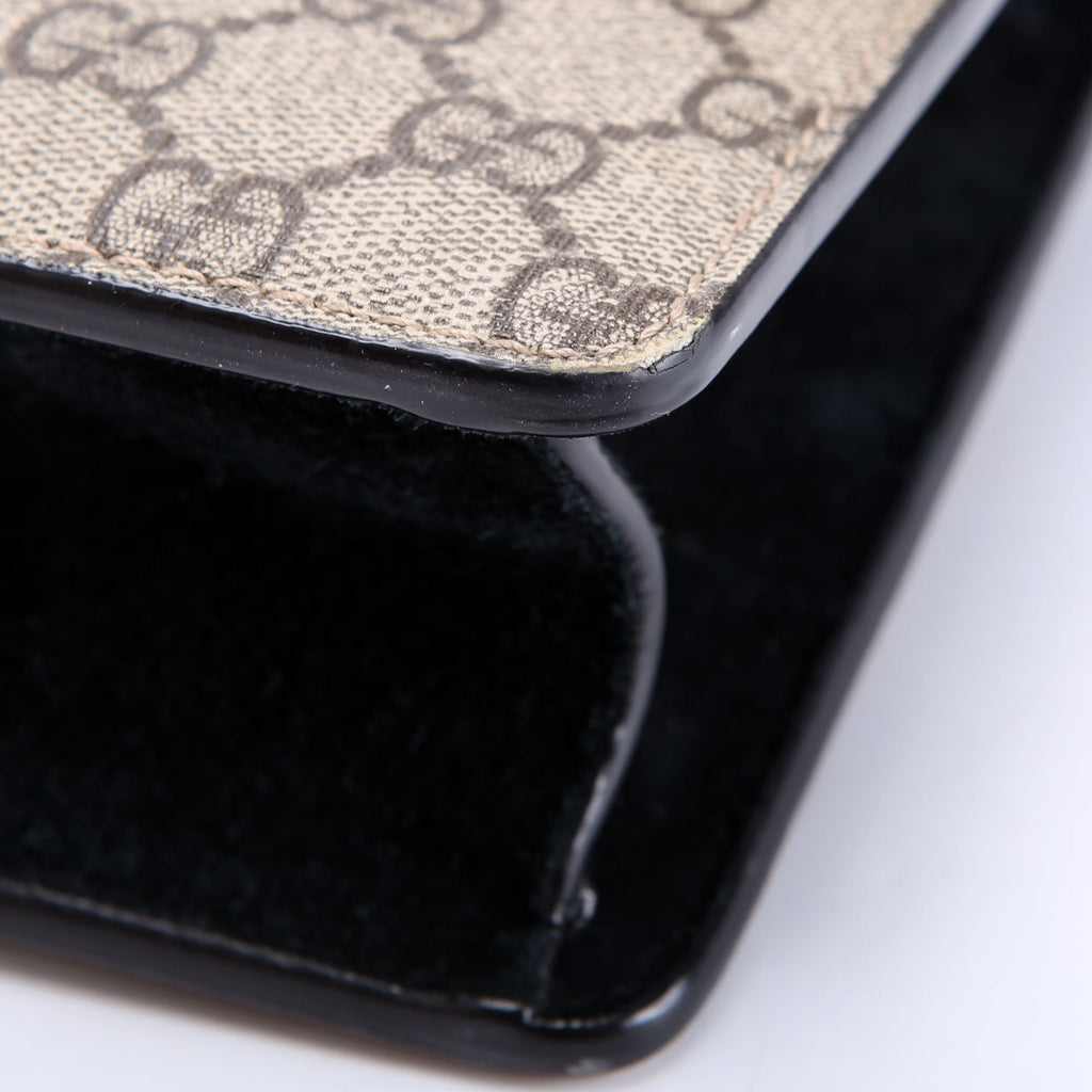 Gucci 499623 Dionysus Small GG Supreme Black