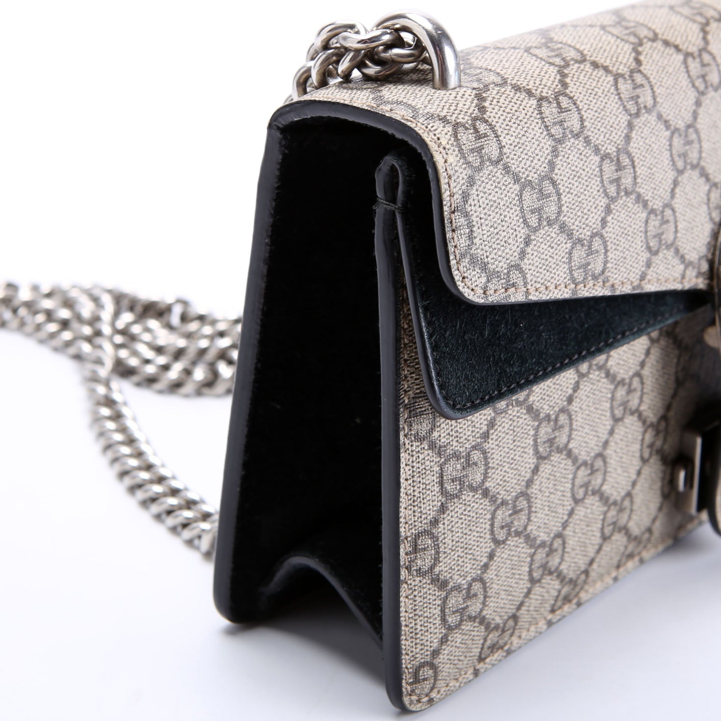 Gucci 499623 Dionysus Small GG Supreme Black