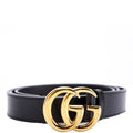 Gucci 414516 GG Marmont Belt Size 115/46 Black